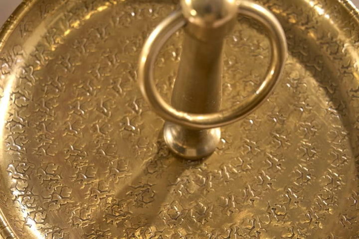 Etagere Orient - 50cm - Gold - Metall-Aluminium-Legierung Unikat 48 cm, 48 cm