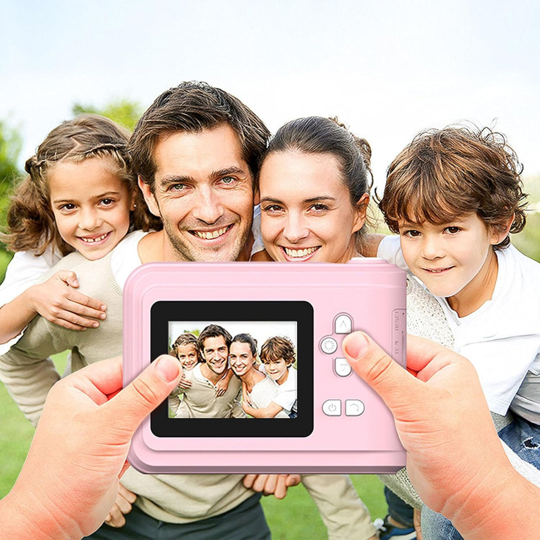Sofortdruckkamera für Kinder, 48MP 1080p Kids Camera Sofortdruck mit 3 Rollendruckpapier, für Jungen
