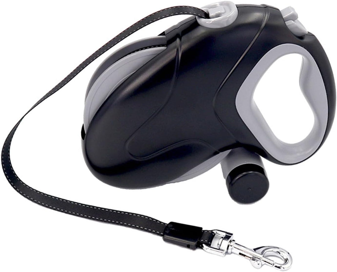 Sorandy 360 Anti-Winding 33ft Einziehbare Hundeleine, U-förmige Ausgangsleine, Einhändige Pause-Lock
