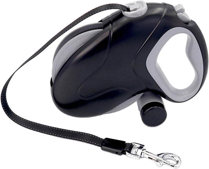 Sorandy 360 Anti-Winding 33ft Einziehbare Hundeleine, U-förmige Ausgangsleine, Einhändige Pause-Lock