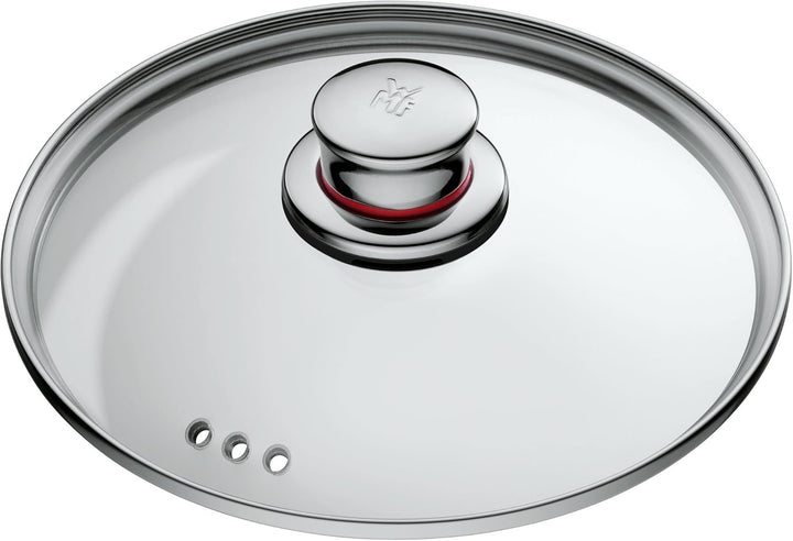 WMF Quality One Kochtopf klein 16cm, Glasdeckel mit Dampföffnung, Bratentopf Induktion 1,7l, Cromarg