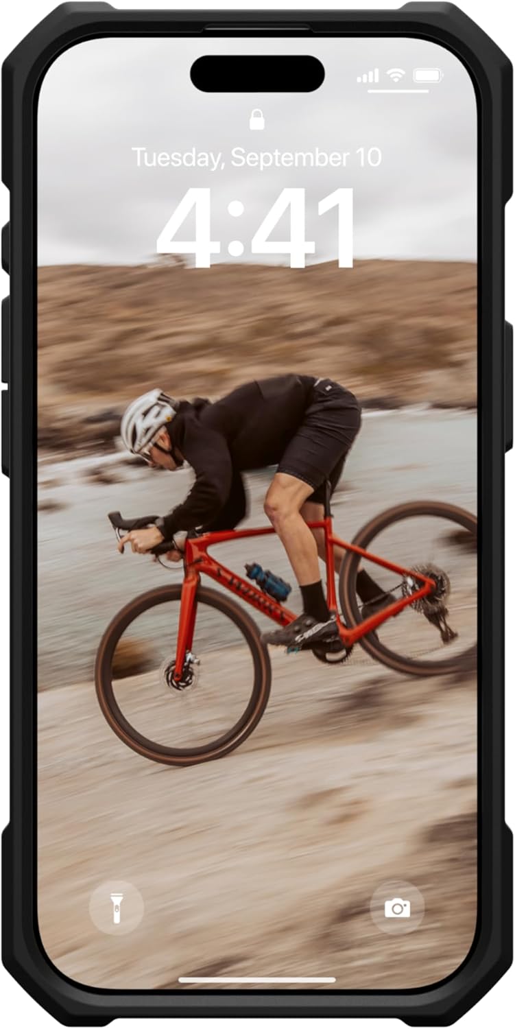 URBAN Armor Gear Essential Armor MS Case kompatibel mit Apple iPhone 16 Pro Hülle (50% recyceltes Ma