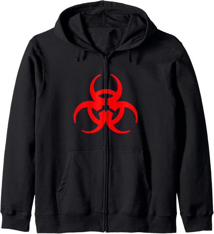 BIOLOGICAL HAZARD - Biohazard Symbol Kapuzenjacke