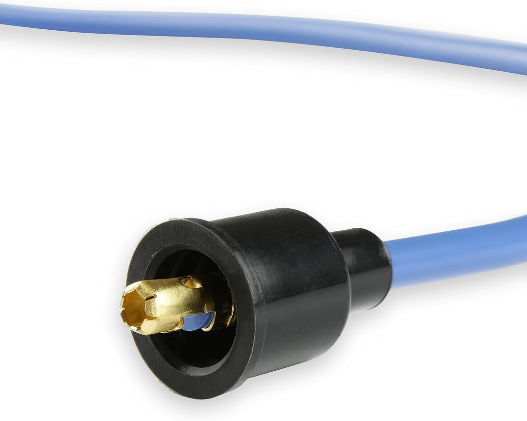 ACCEL 4039B Super Stock Zündkerzen-Draht-Set, 8 mm, Blau