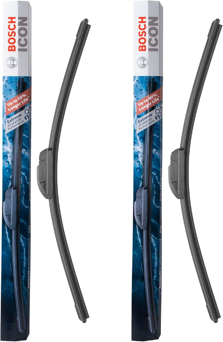 Bosch 24OE20OE ICON Beam Wischerblätter – Fahrer- und Beifahrerseite – Set mit 2 Blättern (24OE &amp; 20