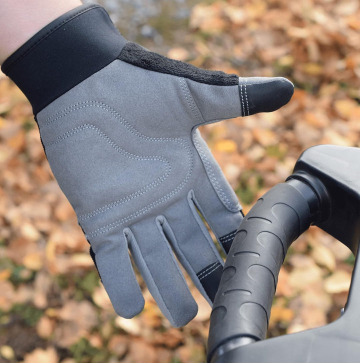 TECH-CRAFT® Heavy Duty Schutzhandschuhe Strong Touch | Gr. 9 | 2er-Paar | Touchscreenfähig | Handflä