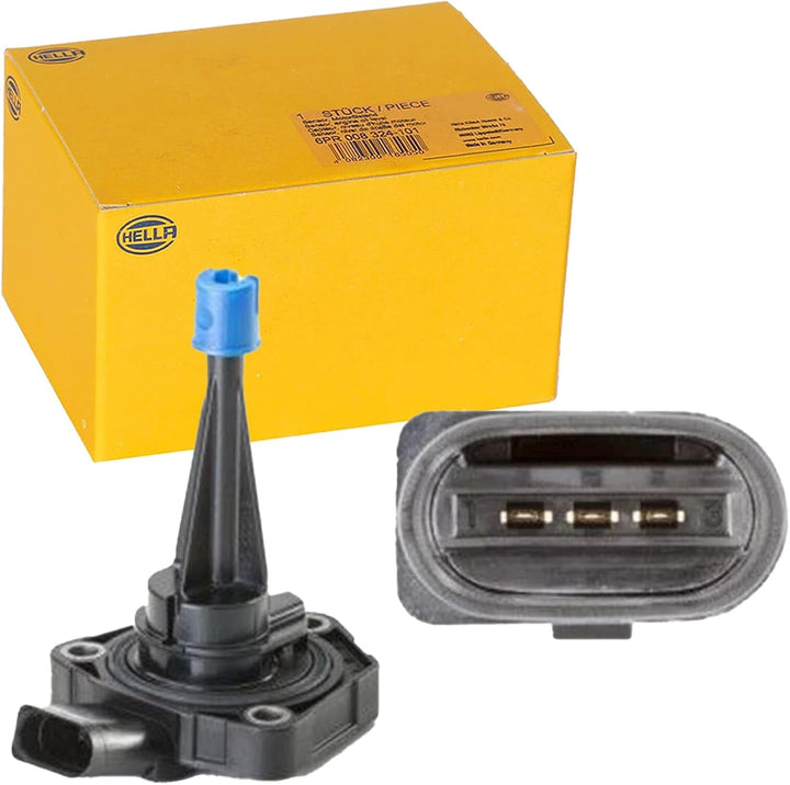 HELLA 6PR 013 680-071 Sensor, Motorölstand - 3-polig - mit Dichtung