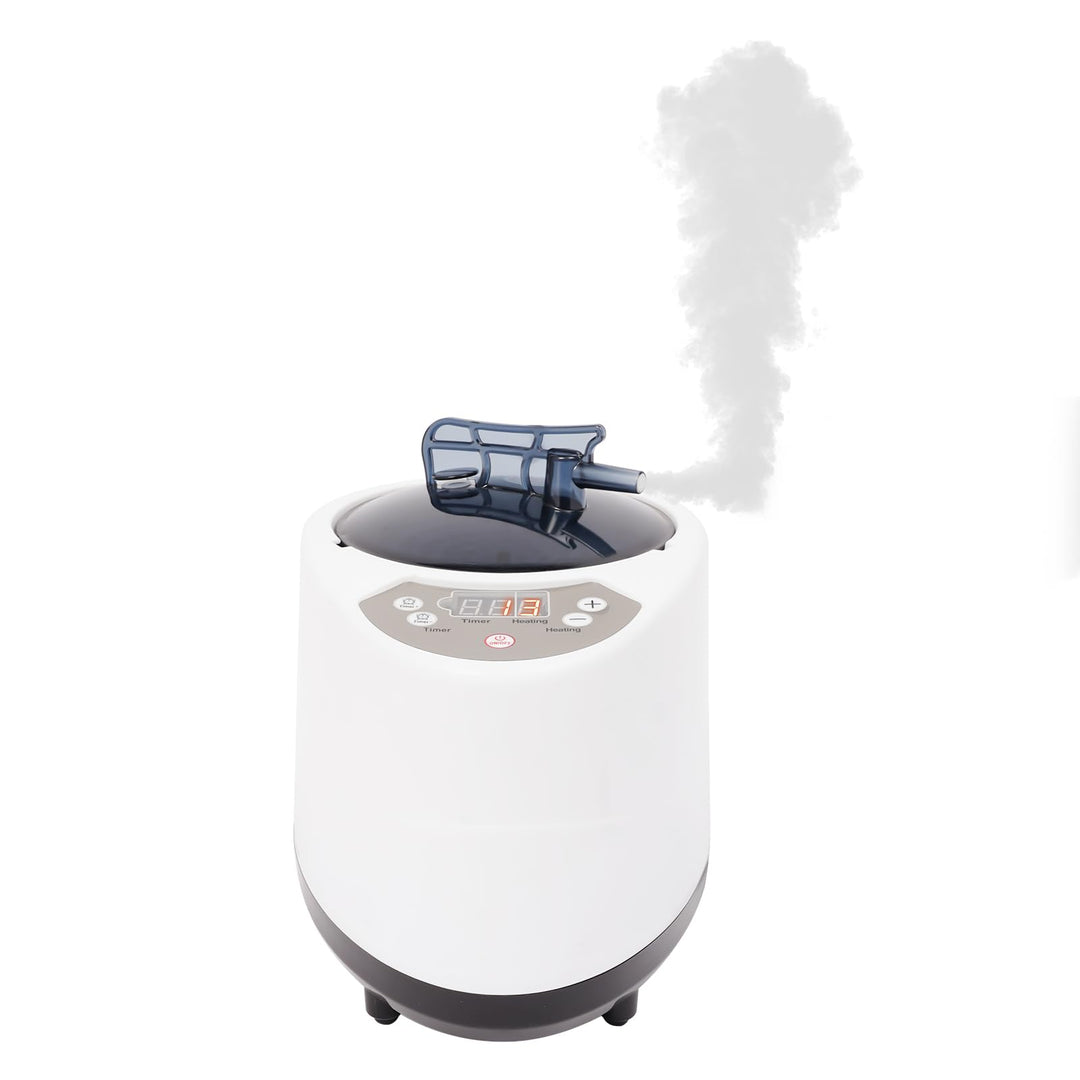 Sauna Dampferzeuger, 1000W 3L Tragbare Dampfsauna Dampfgenerator, Mini Dampfsauna mit Timer und Fern