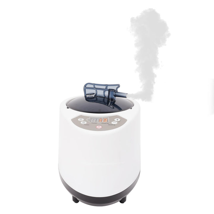 Sauna Dampferzeuger, 1000W 3L Tragbare Dampfsauna Dampfgenerator, Mini Dampfsauna mit Timer und Fern