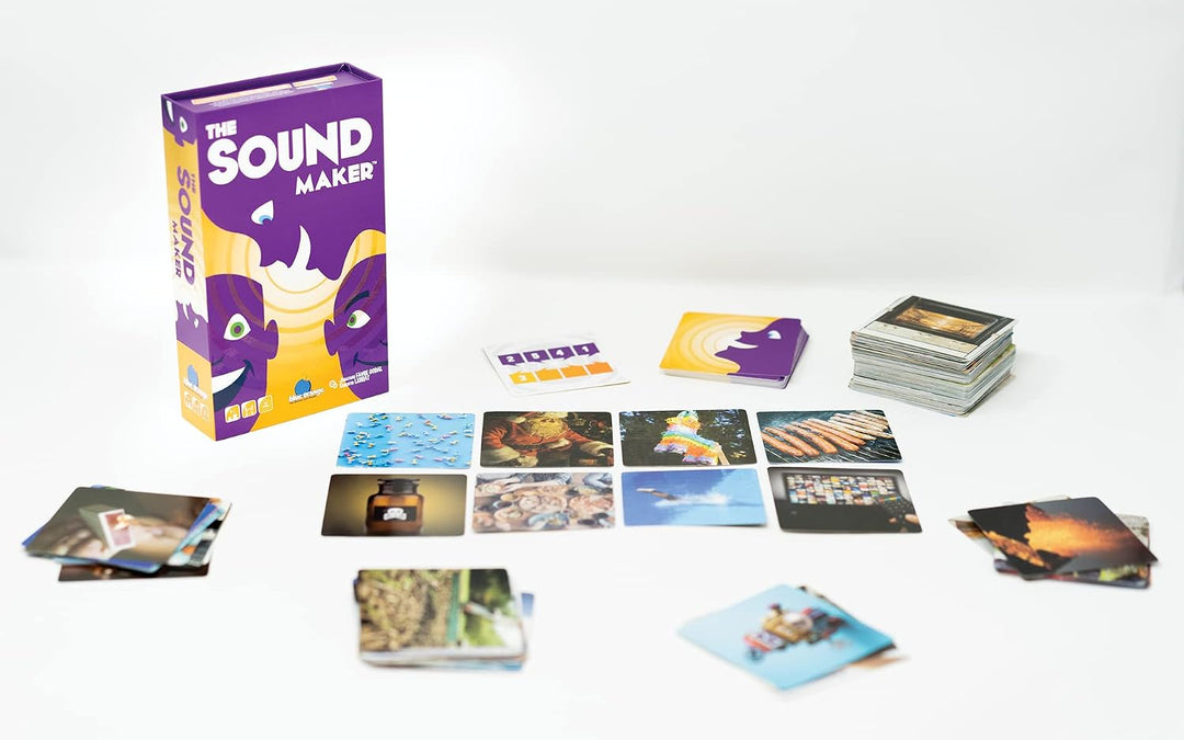 Blue Orange, The Sound Maker, Partyspiel, Ratespiel, 3-6 Spieler, Ab 7+ Jahren, 15 Minuten, Deutsch,