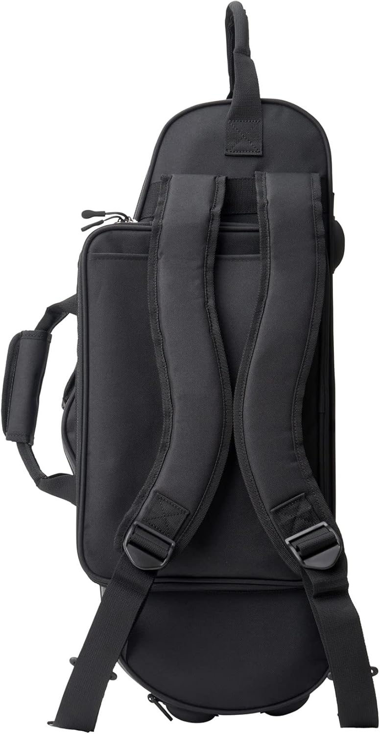Protec Max Koffer für Altsaxophon, konturiert, schwarz, Schwarz