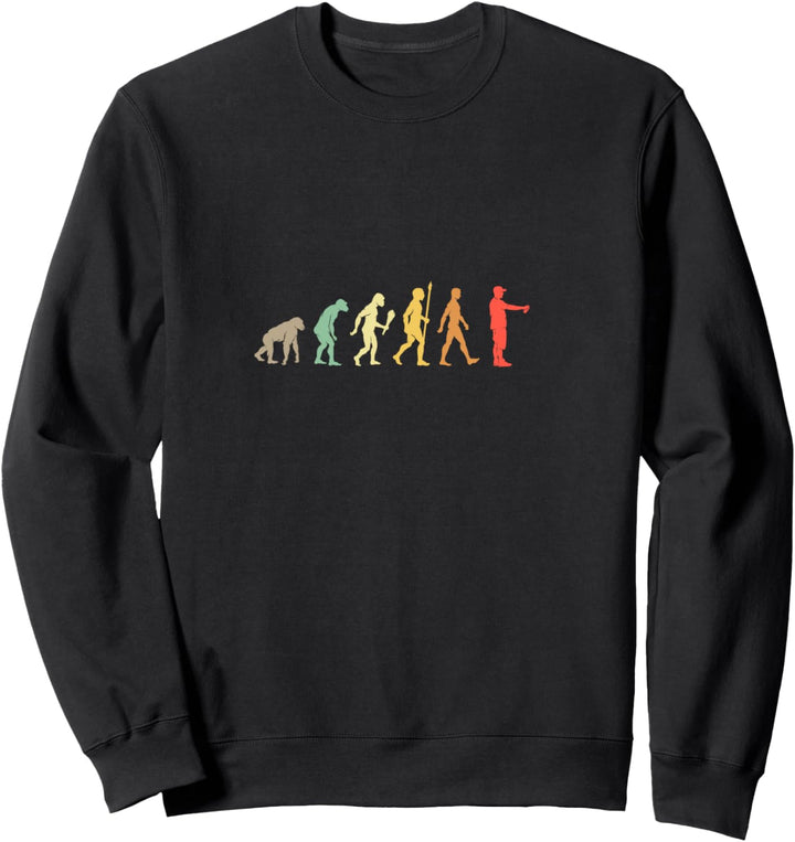 Sprayer Evolution Geschenk Vintage Graffiti Sweatshirt
