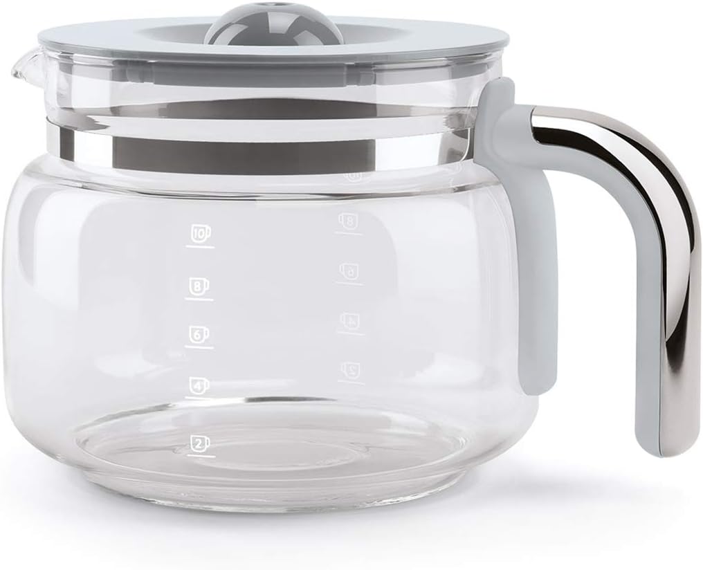 Smeg - Máq. Café Filtro DCF02SSEU, Gebürsteter Edelstahl, Geb&amp;