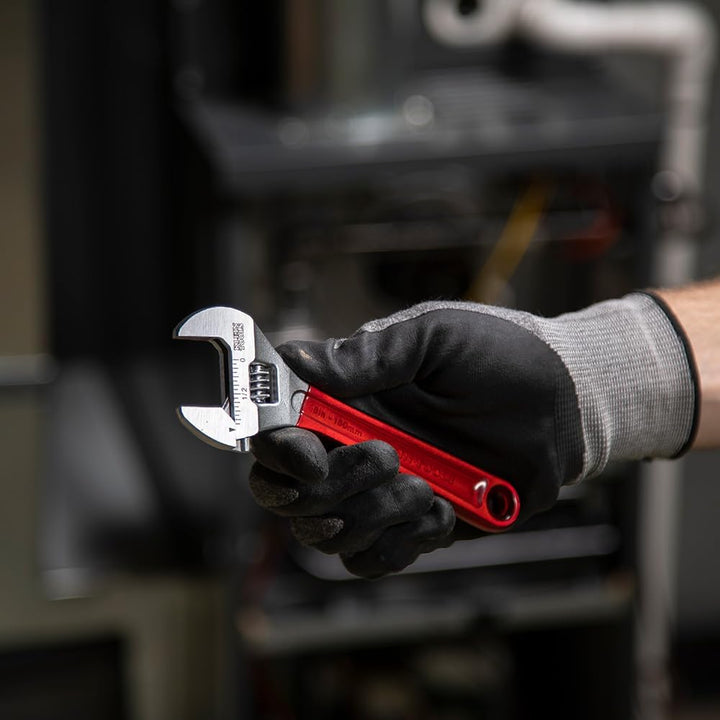 Klein Tools D507-6 Verstellbarer Schraubenschlüssel, extra Kapazität, geschmiedeter Schraubenschlüss