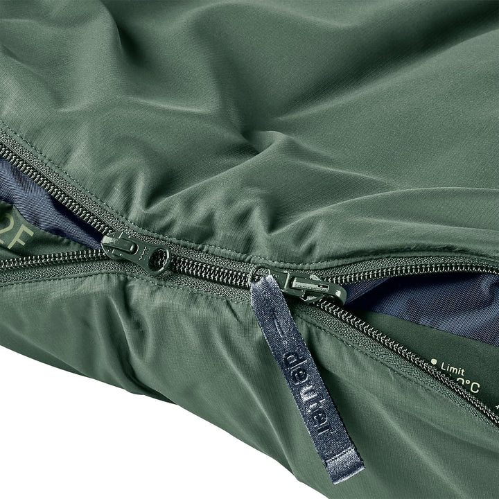 deuter Orbit 0C/32F Kunstfaserschlafsack Extra Long (Körpergrösse bis ~200 cm), Extra Long (Körpergr