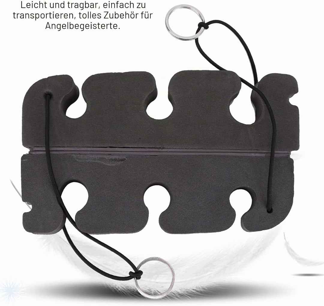 RiToEasysports 2 Stück Magnetische Rutenhalter, Dichter Schaumstoff, Fliegenfischerrutenhalter, Auto