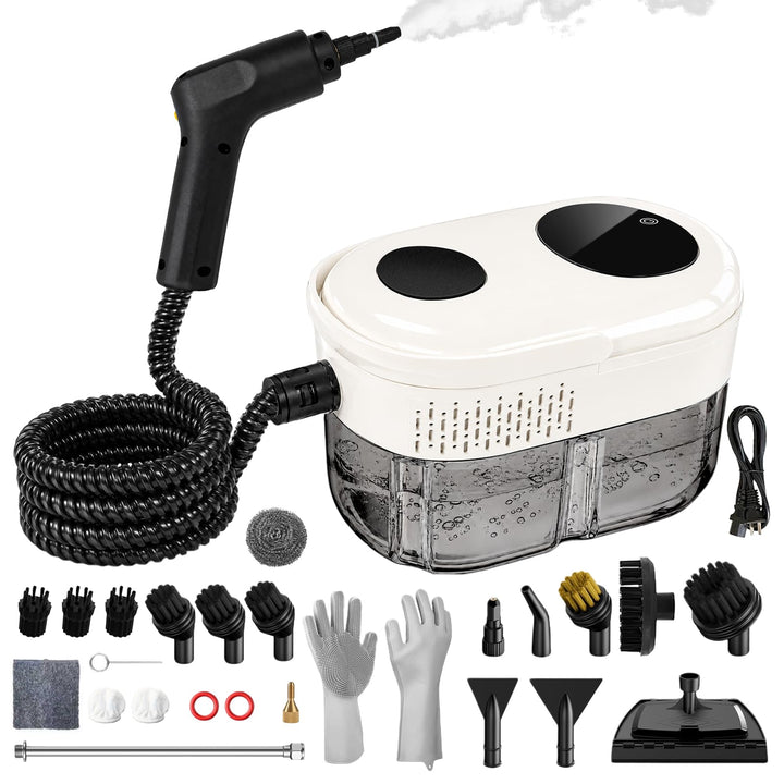 Dampfreiniger Handgerät, Dampfreiniger, 1400ML Wassertank, Tragbarer Steam Cleaner, Multifunktions D