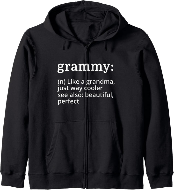 Geschenk für neue Grosseltern - Womens Grammy Definition Kapuzenjacke