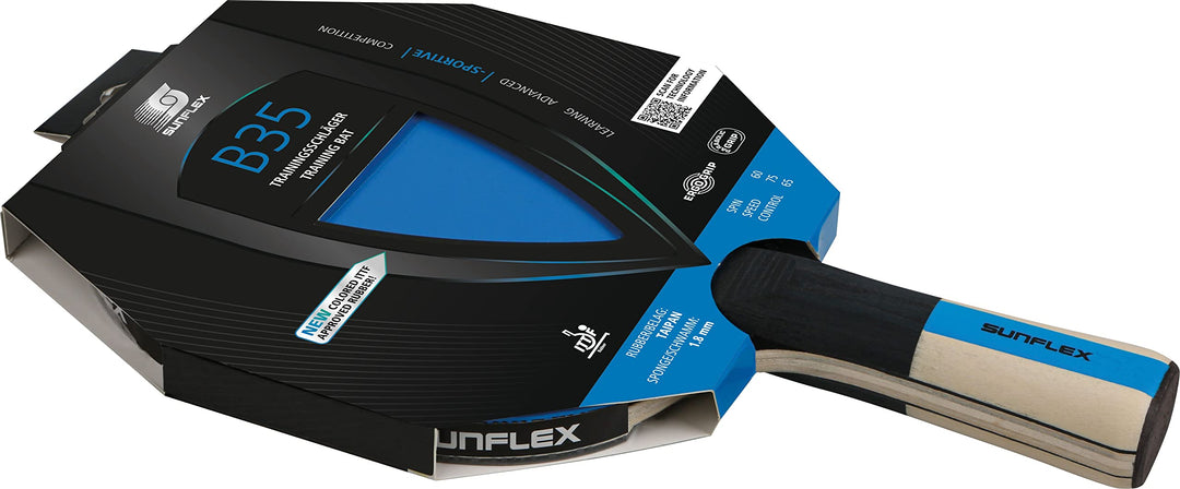 Sunflex® Color COMP B35 Tischtennisschläger | Tischtennis Racket Bat TT Hobby Trainingsschläger | ko