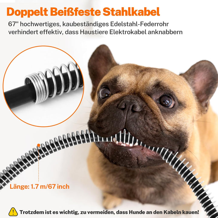 Toozey Outdoor Heizdecke Haustier mit Wasserdicht Abdeckung und Kaubeständigem Kabel, Automatische T