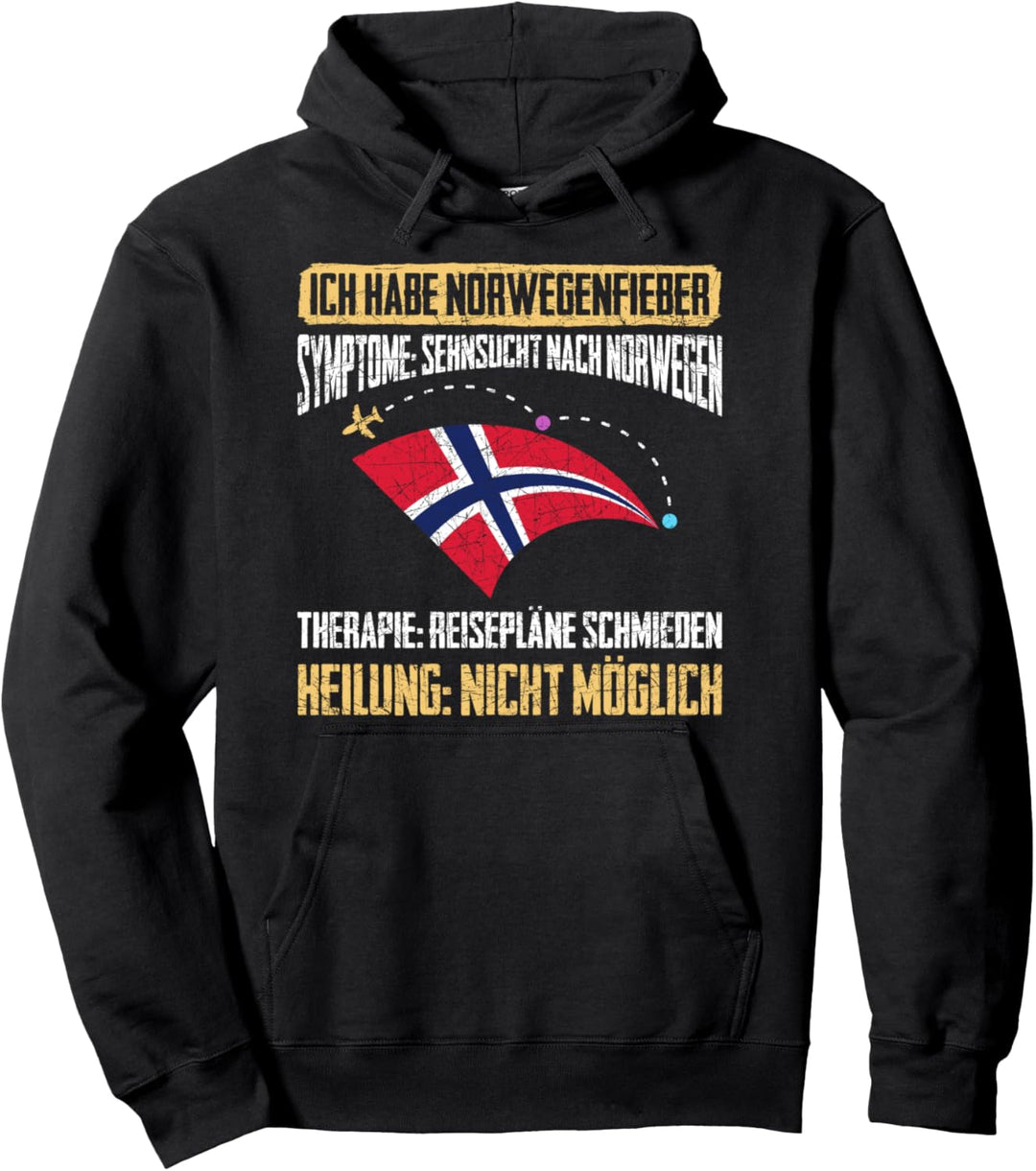 Norwegen Pullover Hoodie