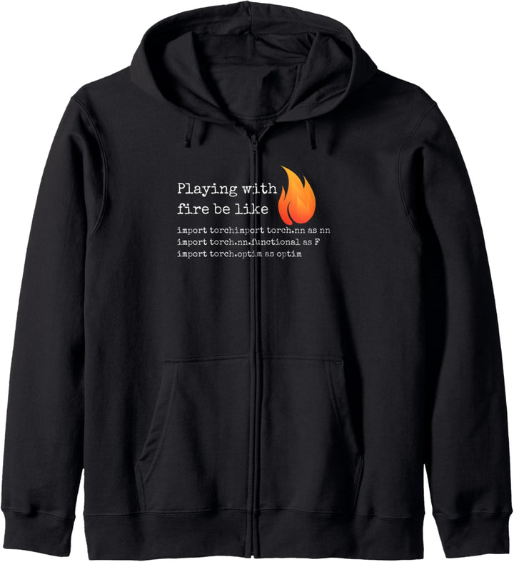 Gift for Deep learning with PyTorch and Python programmers Kapuzenjacke