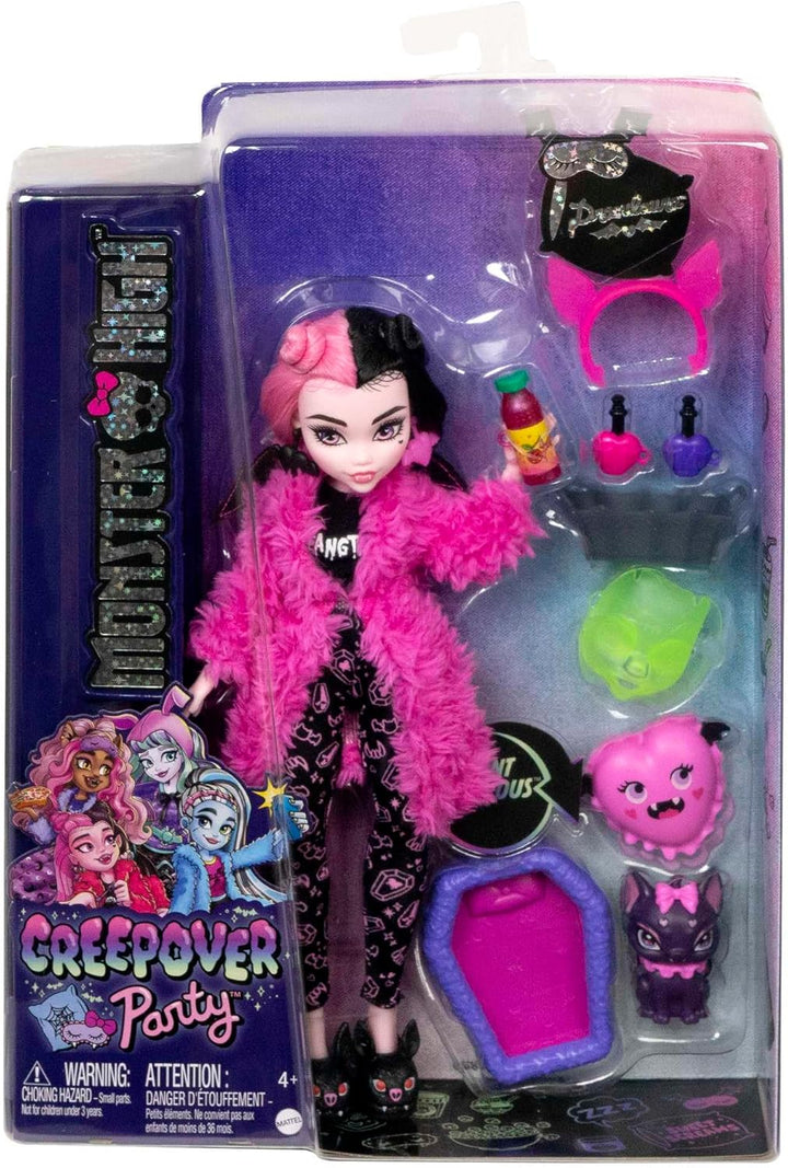 MONSTER HIGH Puppen- und Übernachtungszubehör, Draculaura Puppenhaustier Bat Count Fabulous, Creepov