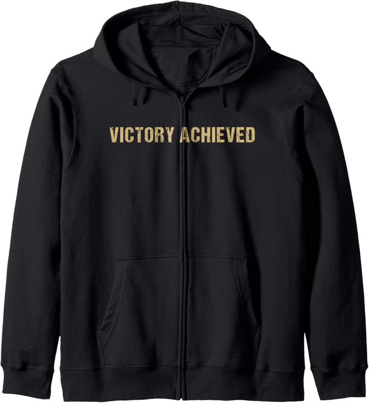 Victory Achieved | Gamer Nerd Zocken Kapuzenjacke