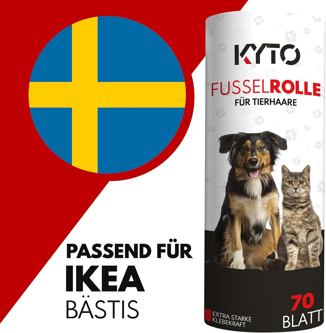 20 Stück Nachfüllpack Fusselrolle 1400 Blatt Flusenbürste für Kleidung Möbel Sofa Tierhaare Katzenha