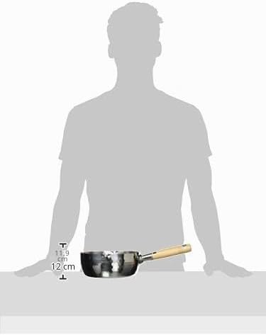 Yoshikawa Yukihira Stielkasserolle, 2,2 l Silber 2.2 quart, 2.2 quart
