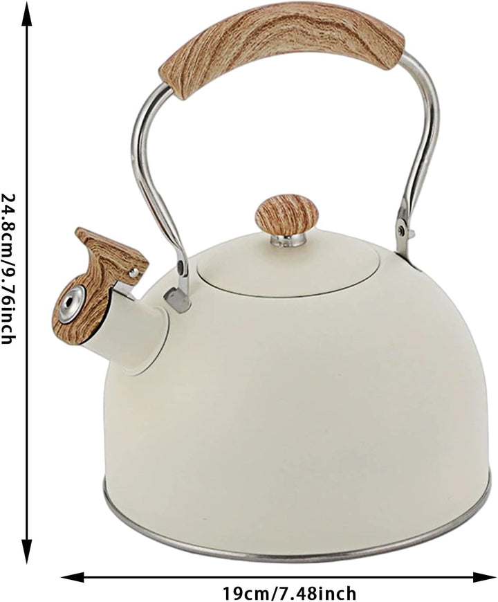 Wasserkocher 2.5L 304 Edelstahl Universal Für Induktion Herd