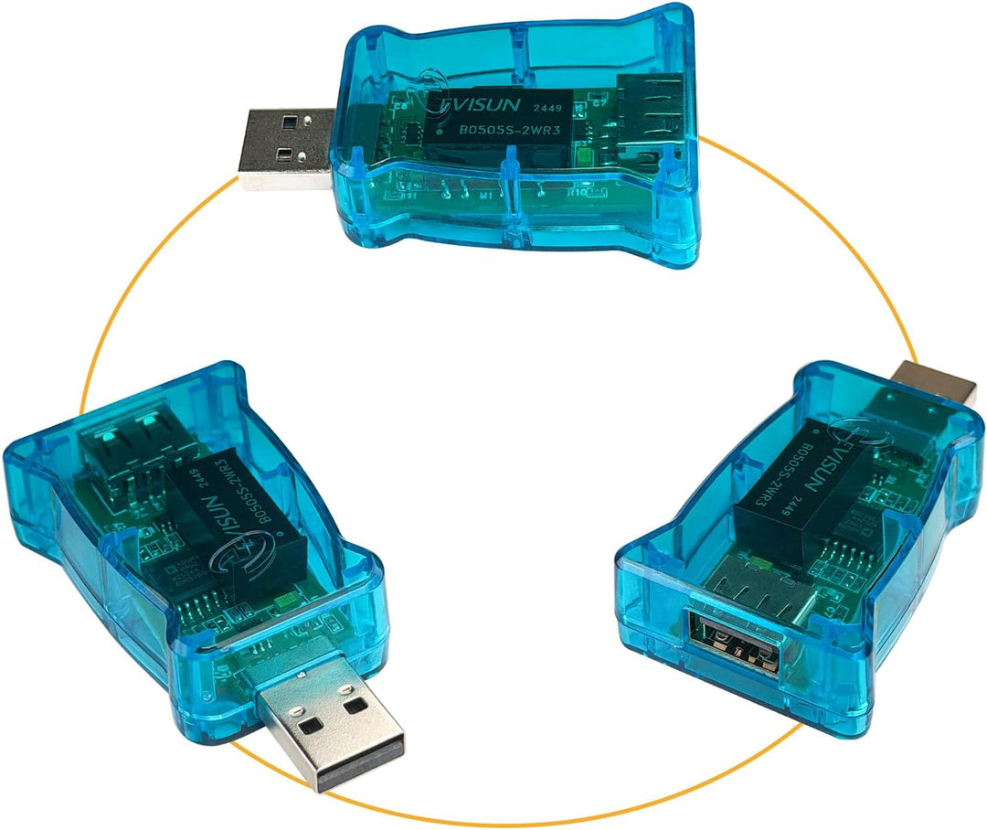 DSD TECH SH-G01A USB Izolator mit ADUM3160-Chip 12 m(Blau), Blau
