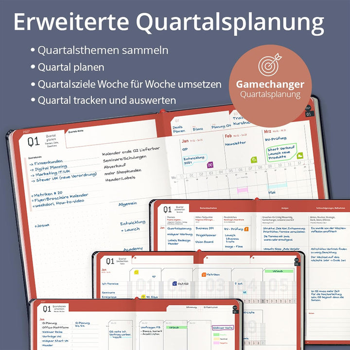 weekview Business Planner 2027 A5+ Wochenplaner Berry Classic Berry 2027 Classic, Berry 2027 Classic