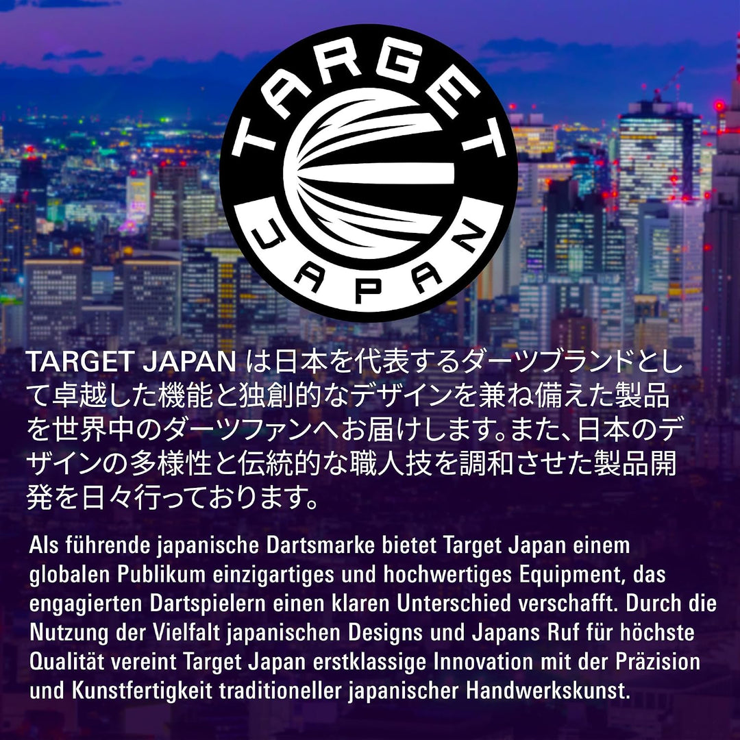 Target Japan AL3 3-in-1 Tournament Dart Tool/Dartpfeile Zubehör | Tip Storage, Extractor &amp; Swiss Poi