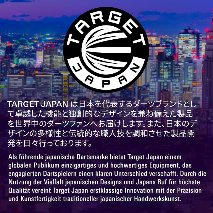 Target Japan AL3 3-in-1 Tournament Dart Tool/Dartpfeile Zubehör | Tip Storage, Extractor &amp; Swiss Poi
