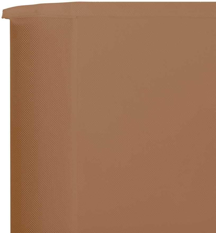 Myheimly Windschutzgewebe,Windschutz Sichtschutz Balkon,Sichtschutzzaun Taupe,400 x 80 cm Taupe 400