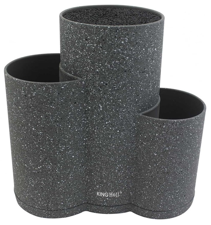 3 in 1 Universeller Messerständer KINGHOFF KH-1568 Grau