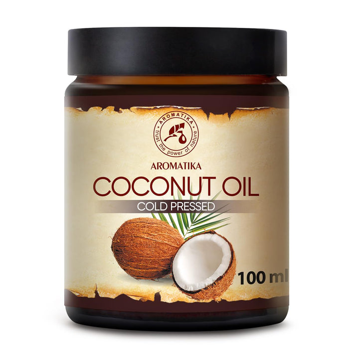 Kokosöl 100 ml - Kokosnussöl - Kaltgepresst - Unraffiniert Coconut 1, Coconut 1