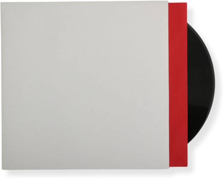 50 St. LP Deluxe Ersatz Cover 315 x 315 mm weiss für Vinyl Schallplatten 300 g Karton ohne Mittelloc