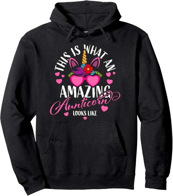 Erstaunlich Aunticorn Pullover Hoodie