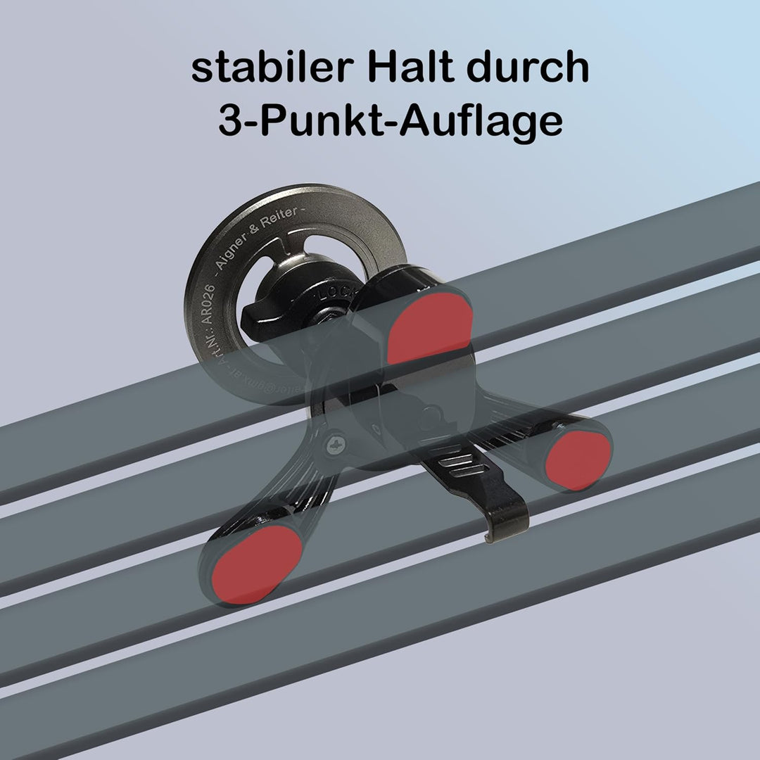 Aigner &amp; Reiter Handyhalterung Auto Magnet für die Lüftung | kompatibel nur mit Apple iPhone Modelle