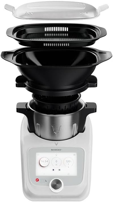 PSIDE SILVERCREST® KITCHEN TOOLS Monsieur Cuisine Connect SKMC 1100 A1, 1100 W, Küchenmaschine 1 Stü