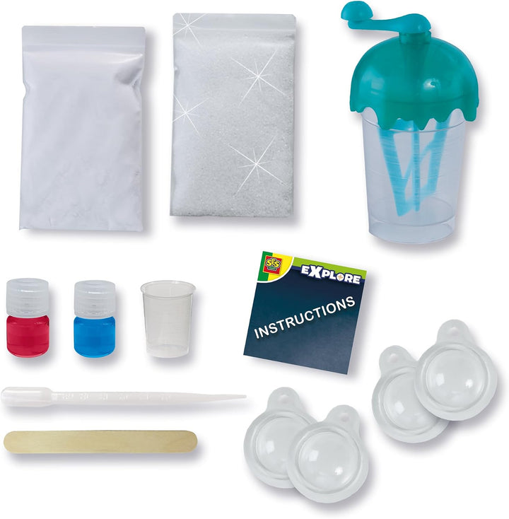 SES Creative Studio Lab - Badebomben Set | Experimente | Badekugeln Selber Machen | Made in Holland