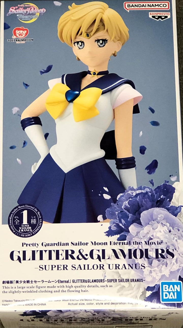 Banpresto Sailor Moon – Super Sailor Uranus – Figur Glitzer &amp; Glamours 23 cm