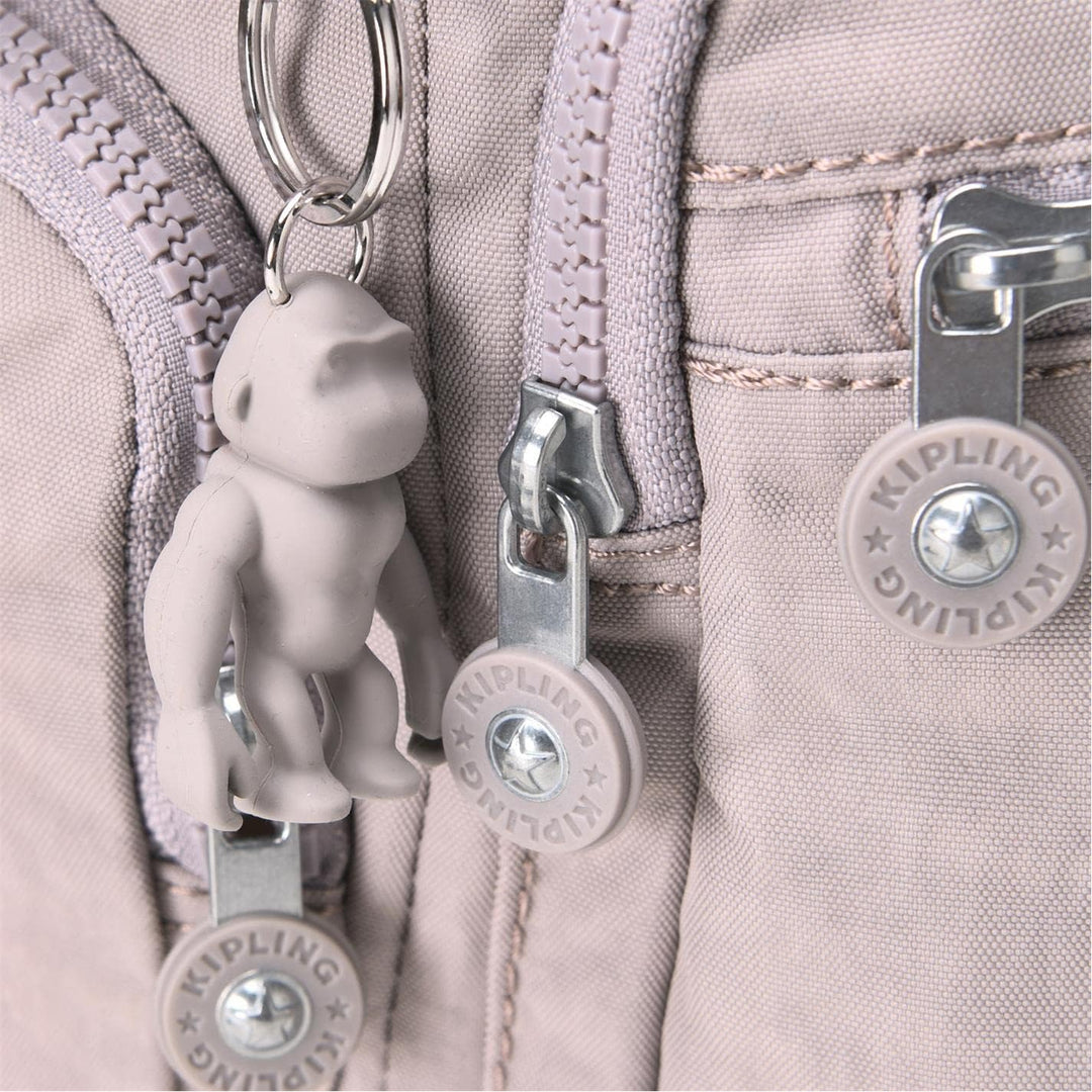 Kipling Damen Gabbie Crossbody, Grey Grau, 35.5x30x18.5 cm (B x H T) EU Einheitsgrösse Grey Gris, Ei