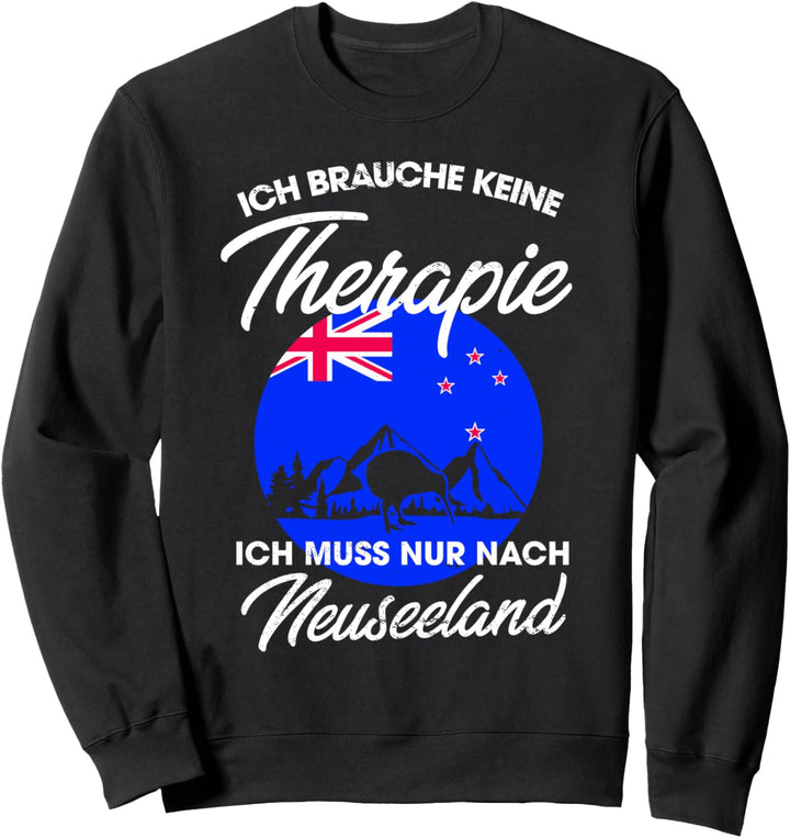Neuseeländische Flagge I Neuseeland Urlaub I Neuseeland Sweatshirt