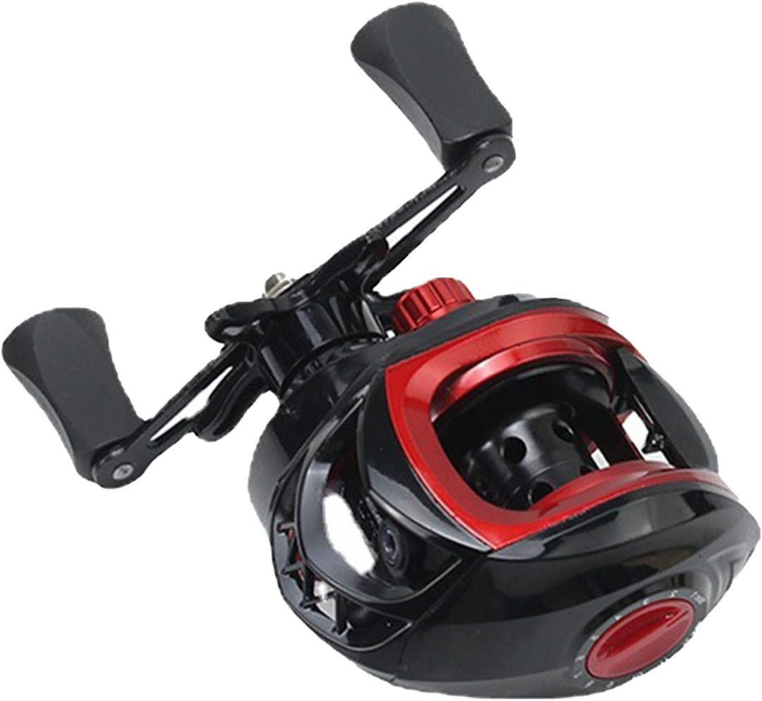 Baitcasting-Angelrolle, Baitcaster-Rolle, mit Explosionsgeschützter Schnurfunktion, Metall-Weitwurf-