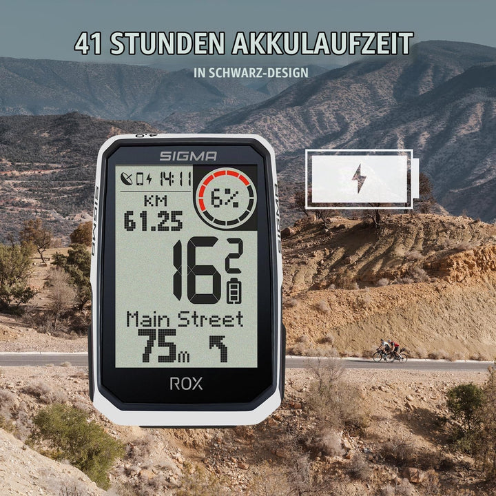 SIGMA ROX 4.0 ENDURANCE White Sensor Set | inkl. Sensorik &amp; OVERCLAMP BUTLER Sensor Set Weiss, Senso