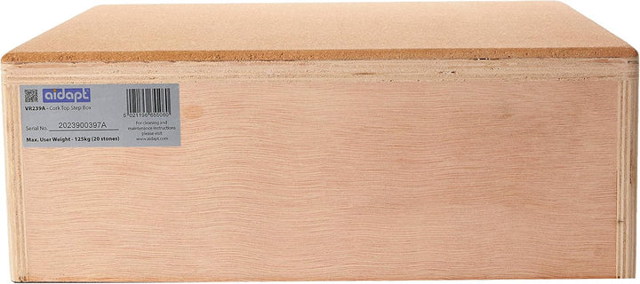 Aidapt VR239A Trittbox mit Oberfläche aus Kork (Grösse 152 mm (6 inch)) 152.4 mm/6 Inch, 152.4 mm/6