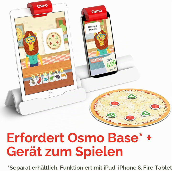Osmo - Pizza Co. - Ages 5-12 - Communication Skills &amp; Math - Learning Game - For iPad or Fire Tablet